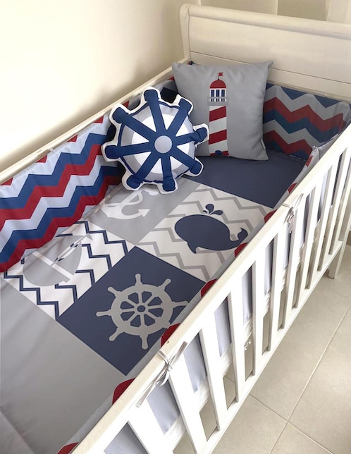 Juego de cuna Marinero infantil unisex 5 piezas