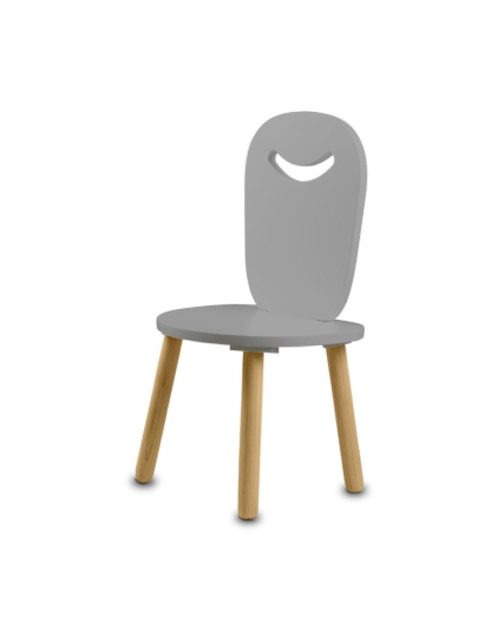 Silla moderna de madera para niños Duduk