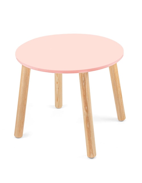 Mesa circular de madera para niños Duduk
