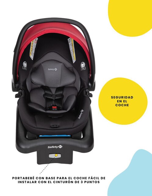 Carriola travel system Safety 1ST 9