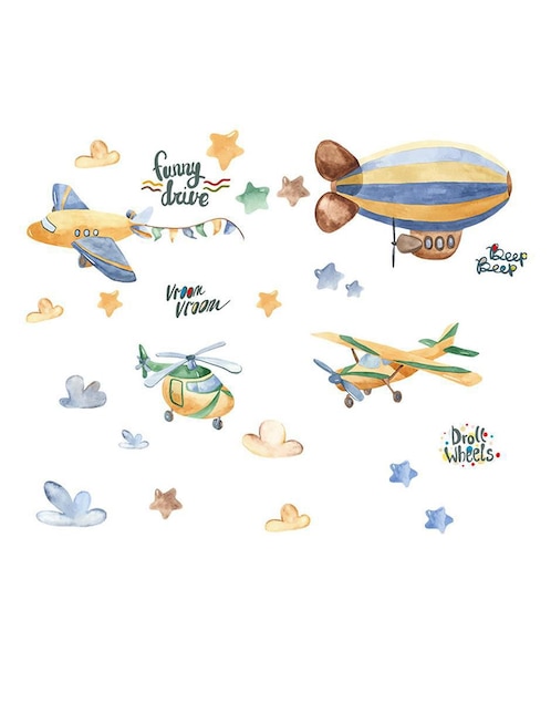 Vinil decorativo Dara Baby de irregular