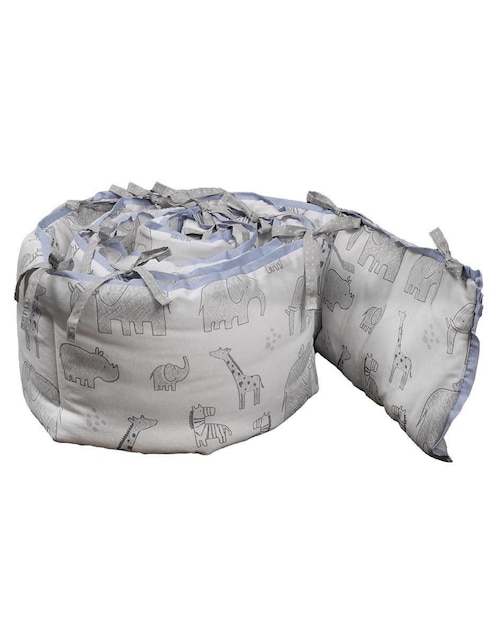 Bumper Pipapo Selva para bebé niño