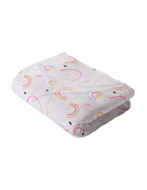 Cobertor estampado arcoiris 1