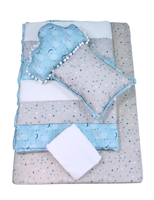 Juego de cuna Lunas infantil unisex 5 piezas 1