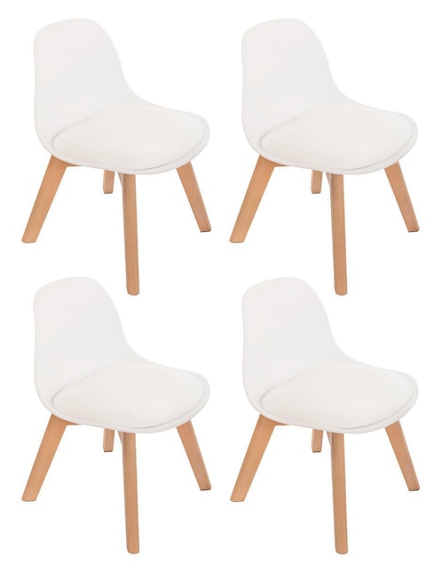 Silla 4 piezas Frankfurt de plástico 1