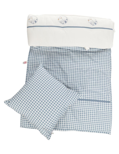Juego de cuna Mon Caramel para bebé niño 3 piezas