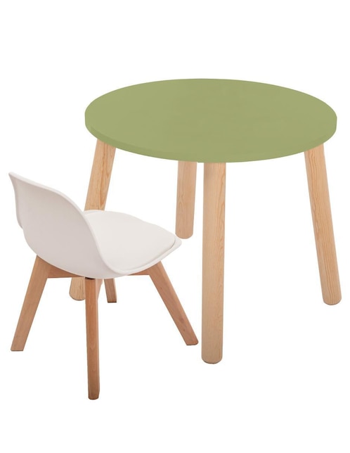Mesa con silla armable 1