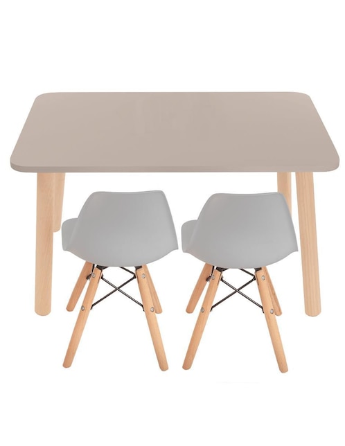 Set de mesa infantil duduk niños y niñas "de" materialatt" 3 "piezas"