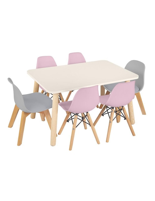 Set de mesa infantil de 7 piezas 1