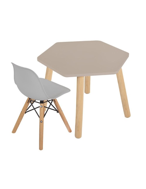 Set de mesa infantil duduk sin familia o colección "de" materialatt" 2 "piezas"
