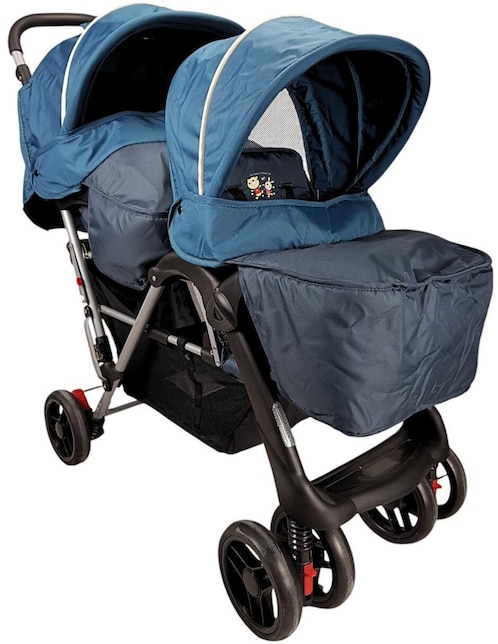 Carriola doble The Baby Shop de aluminio