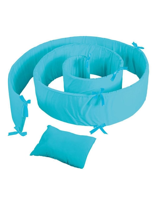 Bumper para bebé niña 2 piezas 1