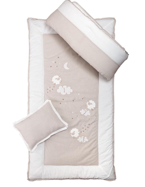 Juego de cuna Pipapo Borregos unisex 3 piezas