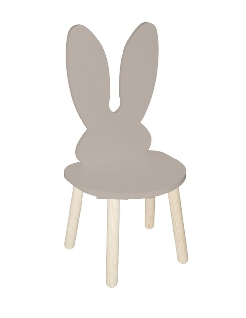 Silla 1 "piezas" silla conejo duduk "de" mdf