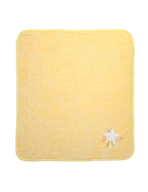 COBERTOR COB BABY GLOW BABY, AMARILLO