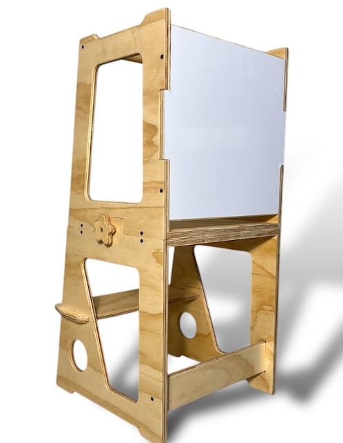 Torre de aprendizaje Montessori de madera 1