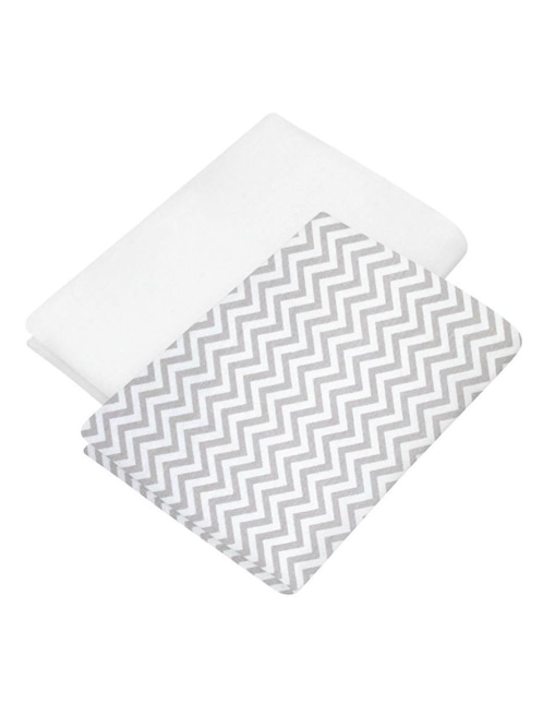 Set sábanas cajón de algodón 300 hilos Nap Chevron