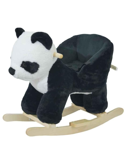 Mecedora bambineto animalito peluche bambineto de madera