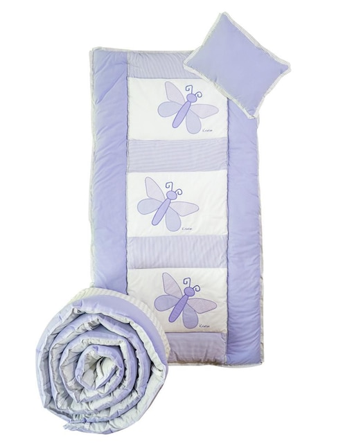 Juego de cuna Pipapo Mariposa para bebé niña 3 piezas