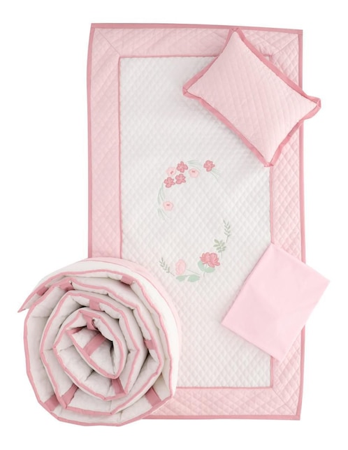 Juego de cuna Babuu Baby para bebé niña 4 piezas