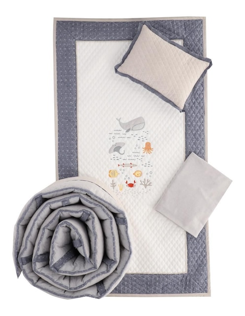 Juego de cuna babuu baby para bebé niño 4 piezas
