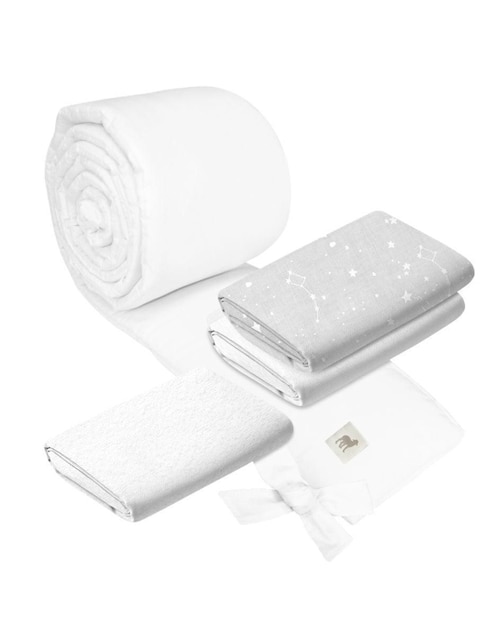 Juego de cuna Nap constelaciones infantil unisex 4 piezas