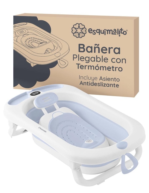 Bañera Esquimal Plegable con Termómetro de polipropileno
