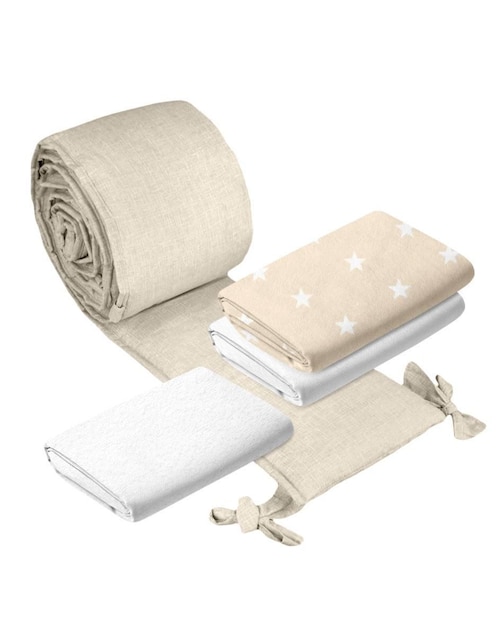 Juego de cuna Nap Estrellas infantil unisex 4 piezas
