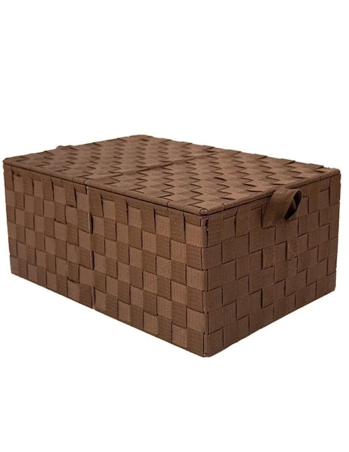 Canasta con forma rectangular de plástico 1