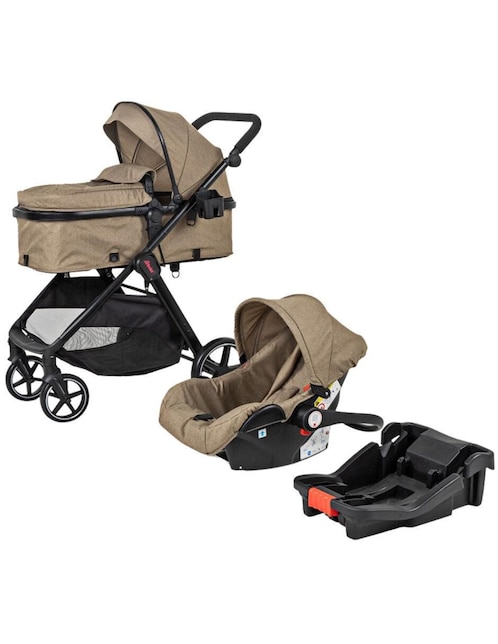 THE BABY SHOP Carriola con portabebé The Baby Shop de aluminio