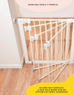Puerta de seguridad de metal para bebé Safety 1St