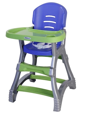 Silla Alta Dinner Verde Azul BL