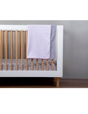 Cobija de tejido plano Babuu Baby para bebé niña