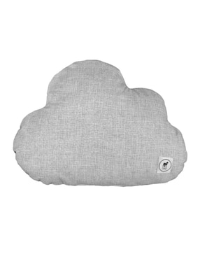 Cojín Decorativo Nube Nap Algodón Gris