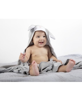 Toalla con gorro Babuu Baby