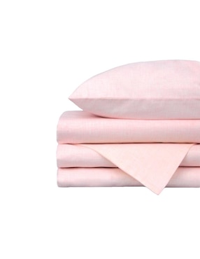 Juego De Sábanas Para Cama Cuna Rosa Nap 3 Piezas Algodón