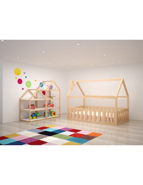 Librero Montessori Mon Caramel de madera
