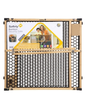 Puerta de seguridad de bambú para bebé Safety 1St