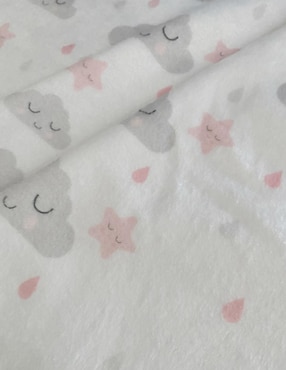 Cobija de tejido plano Beikia para bebé niña