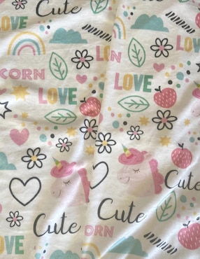 Cobija de tejido plano Beikia para bebé niña