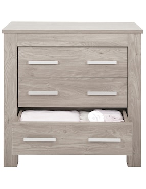 Cómoda con cambiador Bordeaux Mon Caramel de MDF
