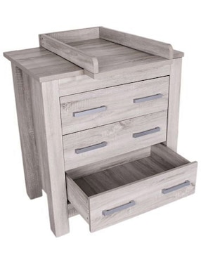 Cómoda con cambiador Bordeaux Mon Caramel de MDF