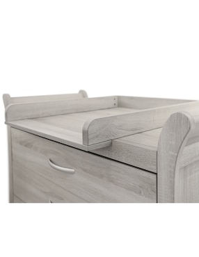 Cómoda con cambiador Noble Mon Caramel de MDF