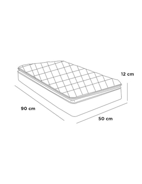 Protector impermeable para colchón colecho o moisés Nap blanco