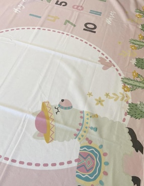 Frazada de tejido plano Beikia De Conteo Mensual para bebé niña