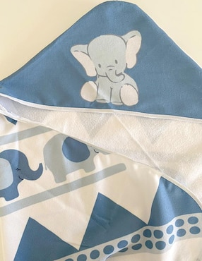 Toalla con capucha Beikia Elefante