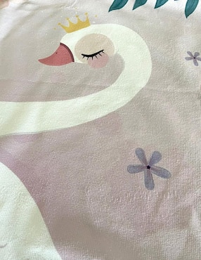 Toalla con capucha Beikia Cisne