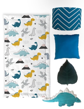 Juego de cuna Beikia Dinosaurios infantil unisex 6 piezas