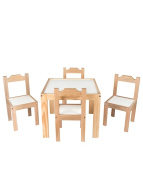 Set de mesa infantil Duduk Montessori de 5 piezas