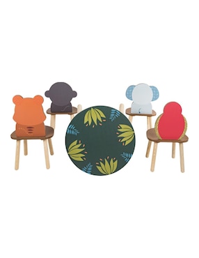 Set de mesa infantil Duduk Montessori de 5 piezas